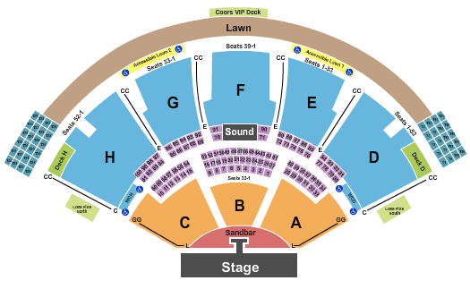 Ruoff Music Center Kenny Chesney Seating Chart